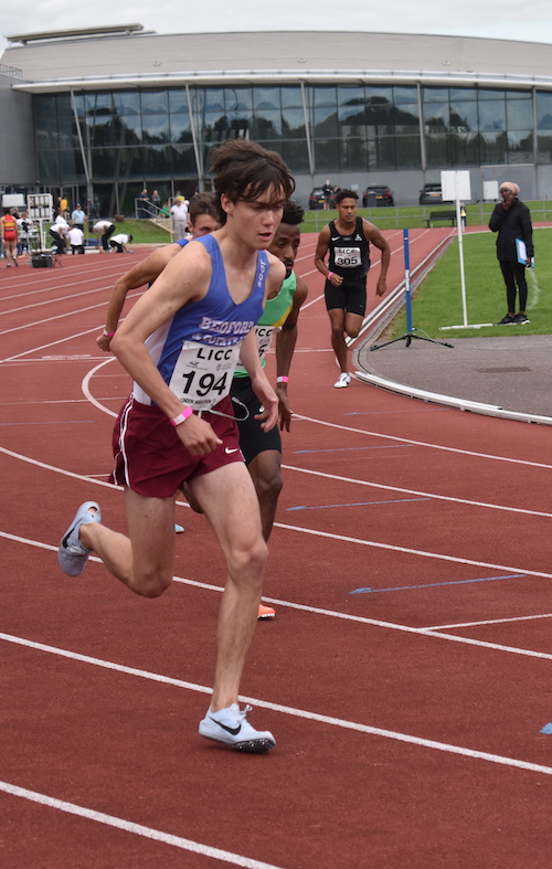 2020 09 06 Lee Valley 800m Harry Brodie Best